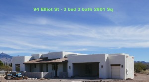 Modern house under clear blue sky