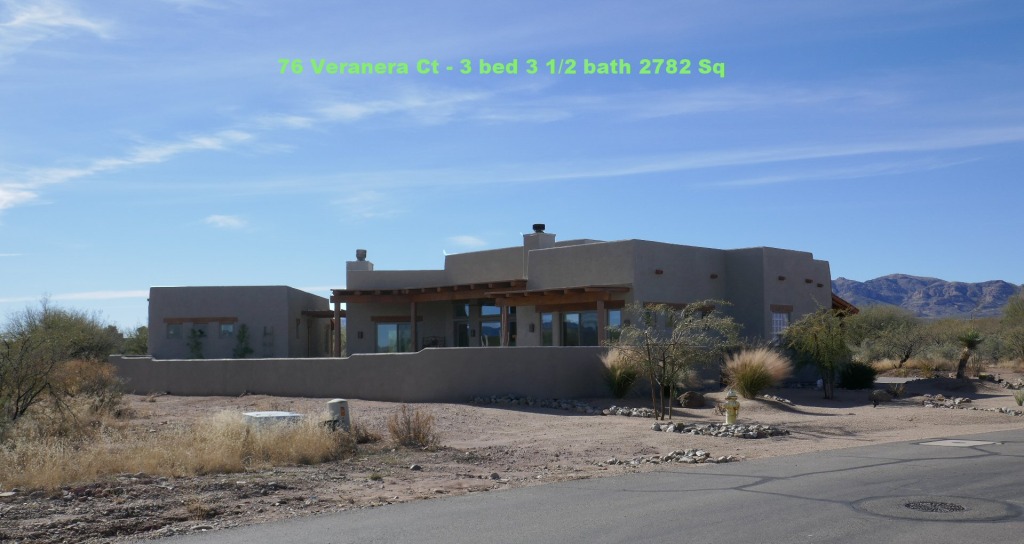 Desert house for sale, three-bedroom listing