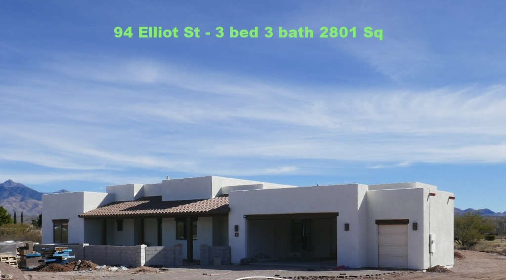 Modern house under clear blue sky